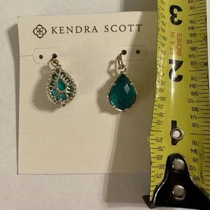 Kendra Scott Clear London Blue Earrings